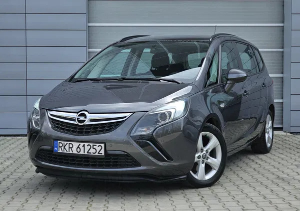 Opel Zafira cena 35900 przebieg: 193000, rok produkcji 2012 z Krosno małe 497